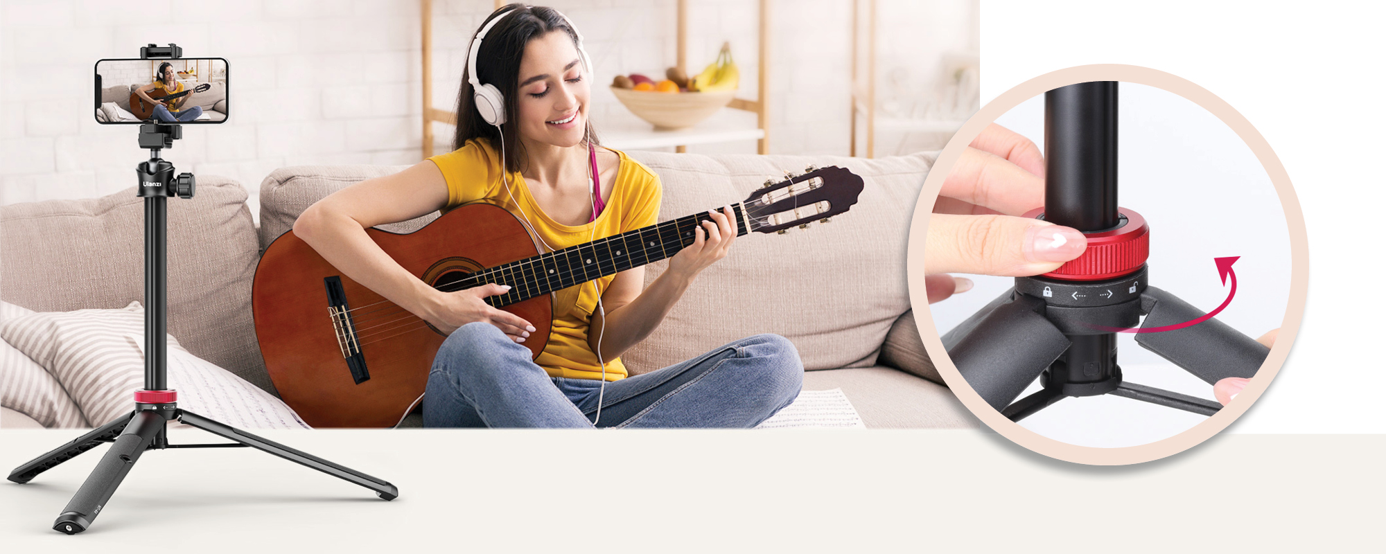 Statyw Ulanzi MT-44 - czarny